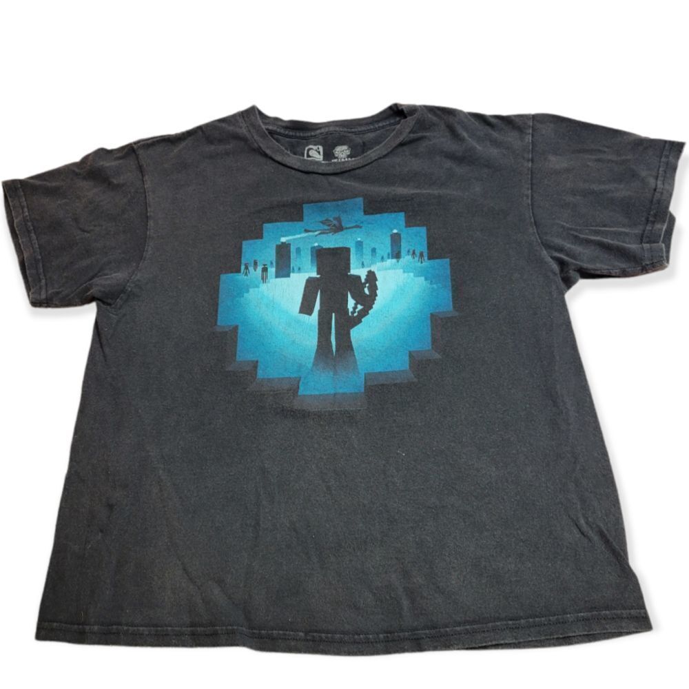 Minecraft shirt XL14/16